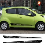 Auto Body Door Wasit Vinyl Film Decals Spark Car Door Side Stickers Automobile Styling Car Tuning Accessories for Chevrolet